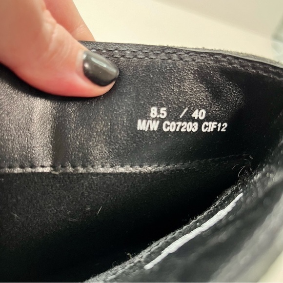 boc Black Heeled Boots - Picture 9 of 9